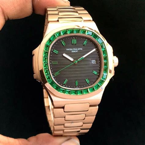 emerald patek philippe nautilus